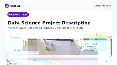 Data science project description summary covering data, method and validation