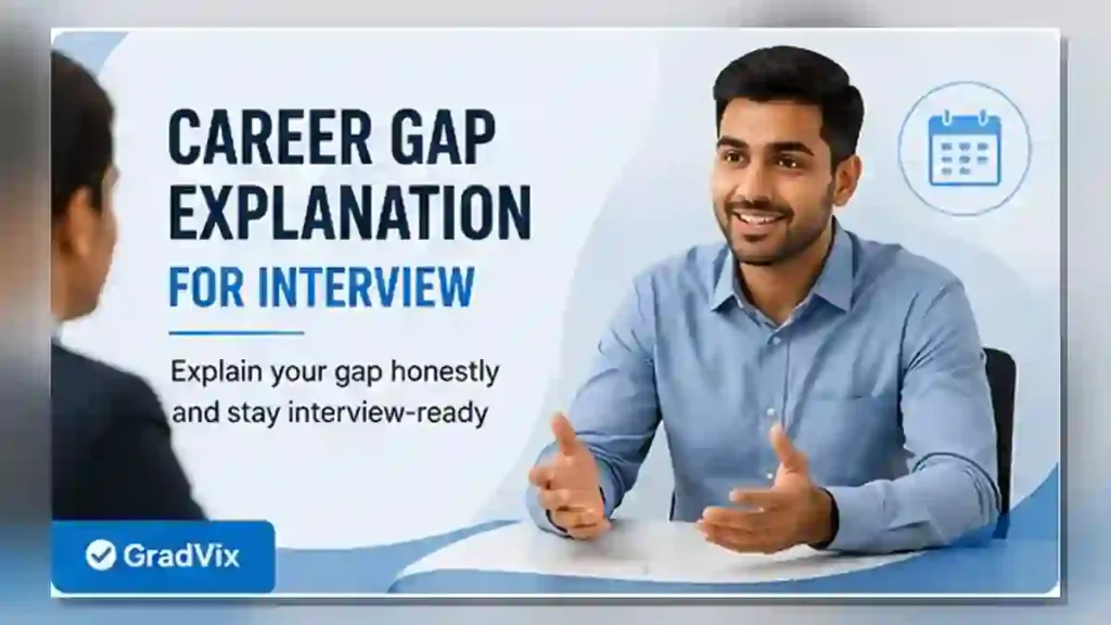Career gap explanation for interview with a truthful timeline and current-readiness framework