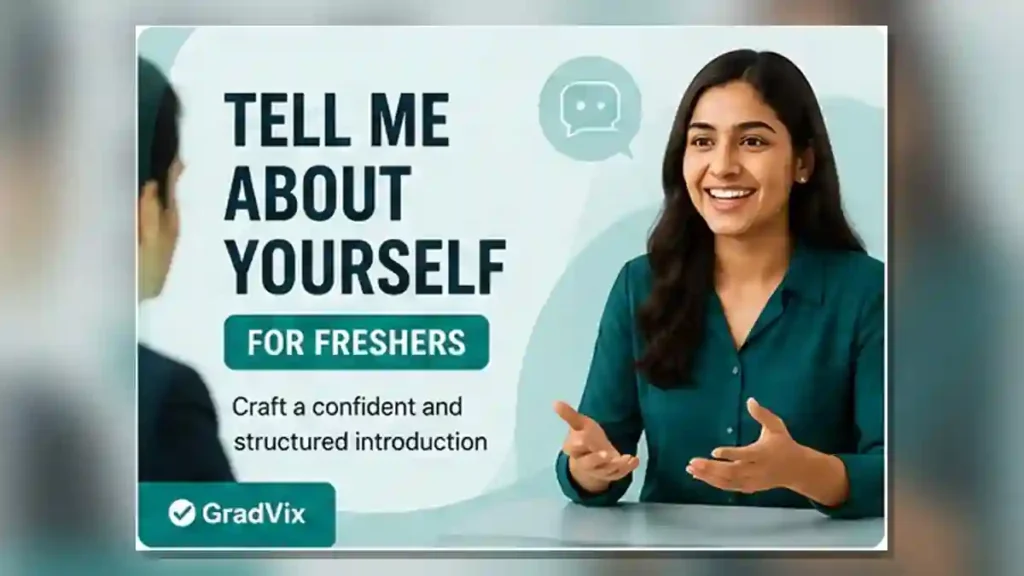 Tell me about yourself interview answer framework for freshers